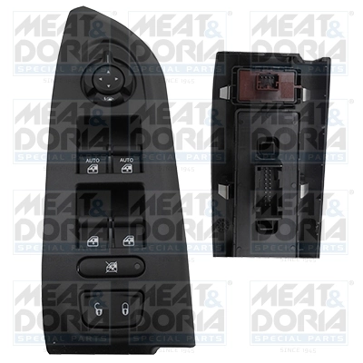 Switch, window regulator